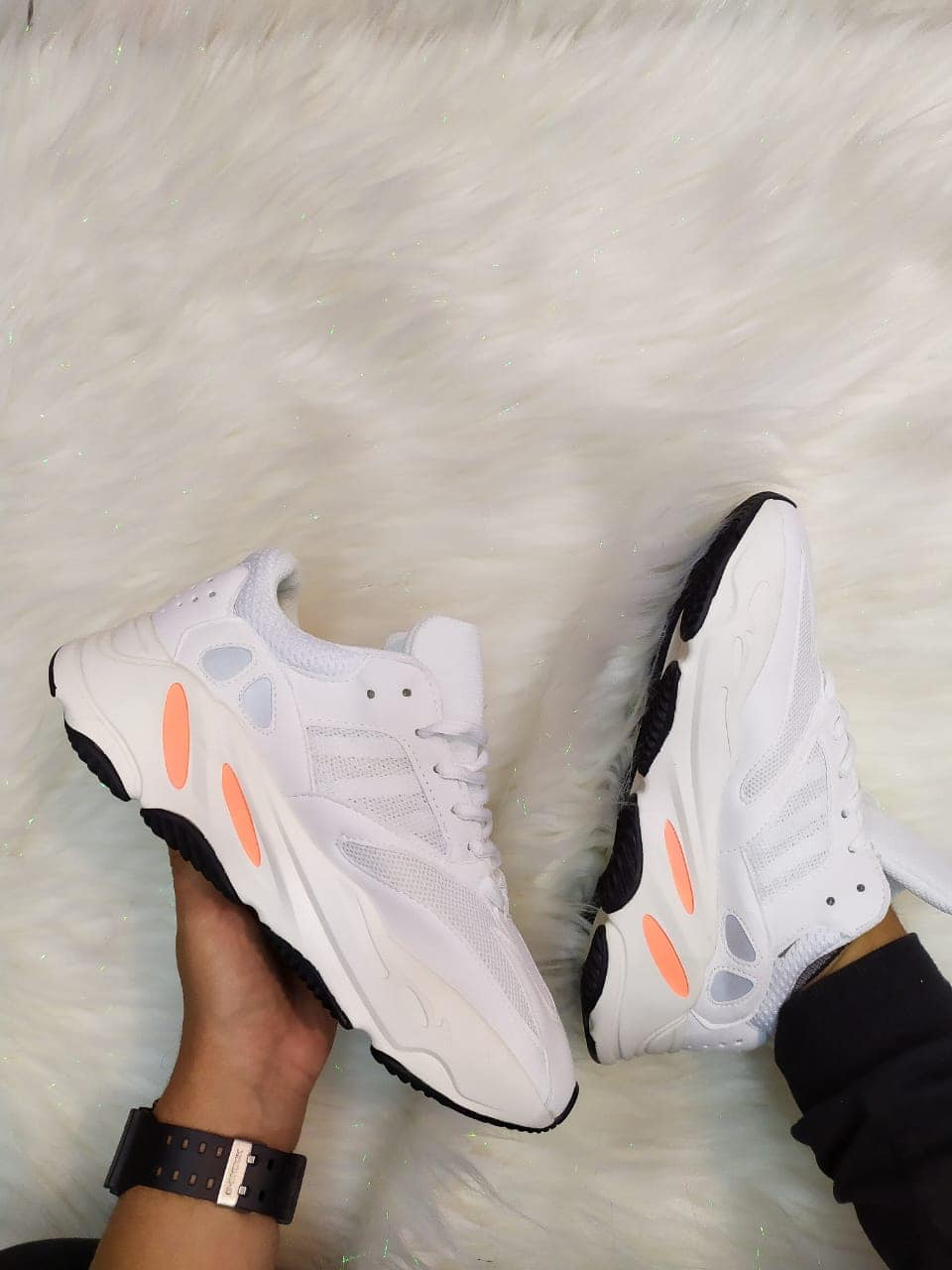 🔥ADIDAS YEEZY 700 BOOST BLANCAS - HOMBRE