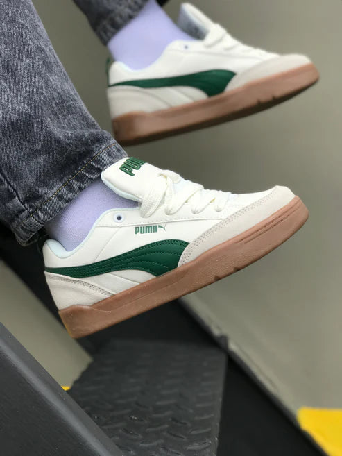 🔥PUMA PARK LS CLASSIC GREEN HOMBRE