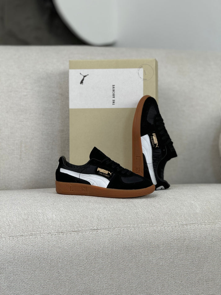 🔥PUMA PALERMO - NEGRO - HOMBRE