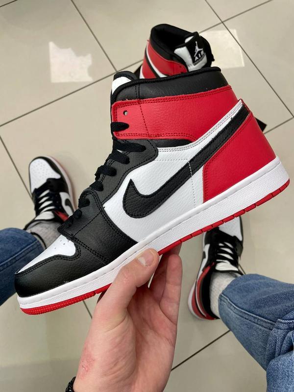 🔥NIKE JORDAN RETRO 1 MID ROJO - HOMBRE