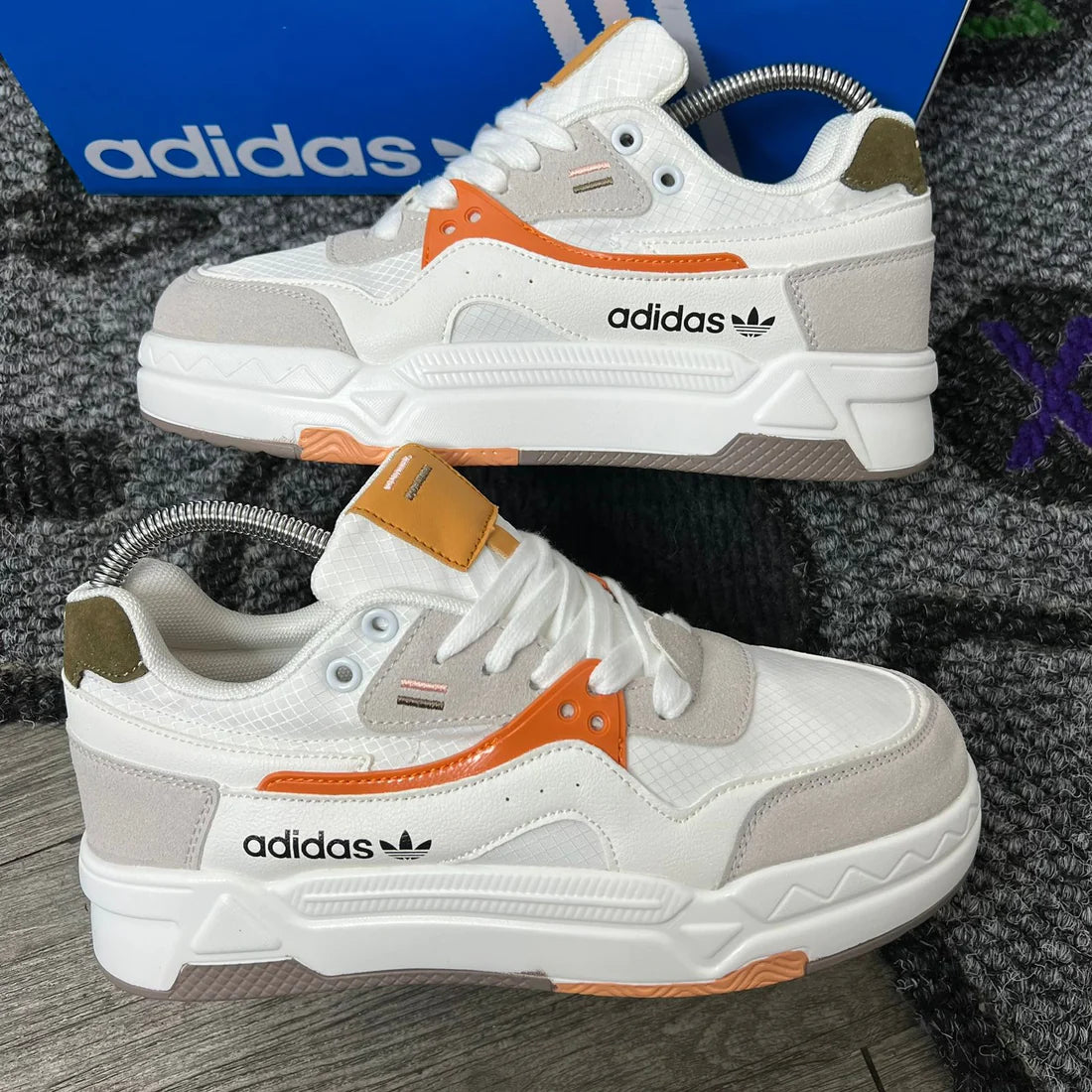 🔥ADIDAS FUSION - CREAM - MUJER