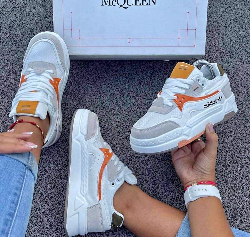 🔥ADIDAS FUSION - CREAM - MUJER
