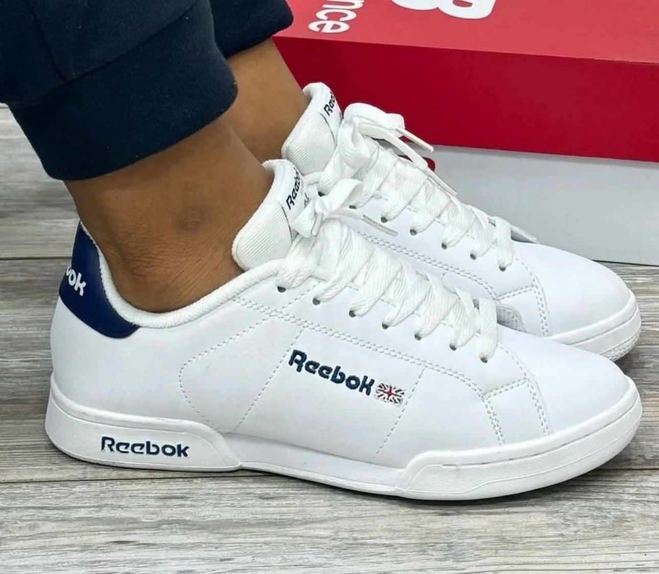 🔥REEBOK BASICS LOW - BLANCO - HOMBRE