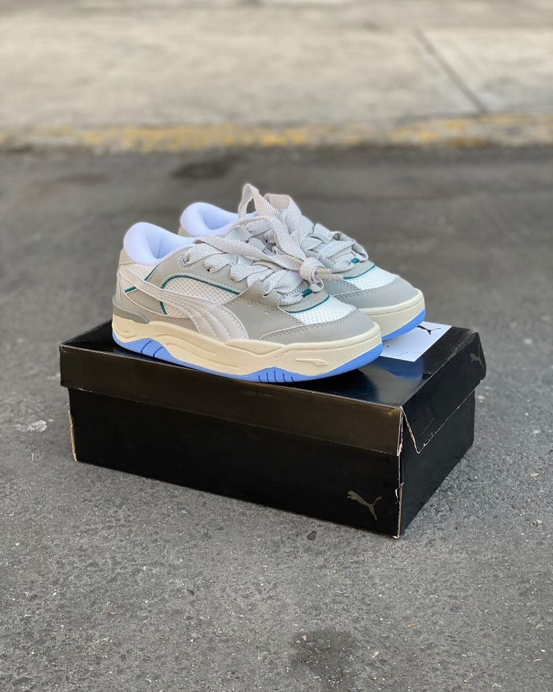 🔥PUMA 180 - GRIS - HOMBRE