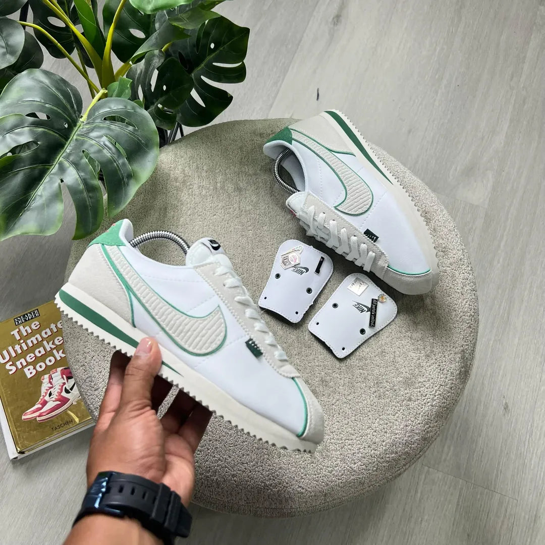 🔥NIKE CORTEZ - CREAM -HOMBRE