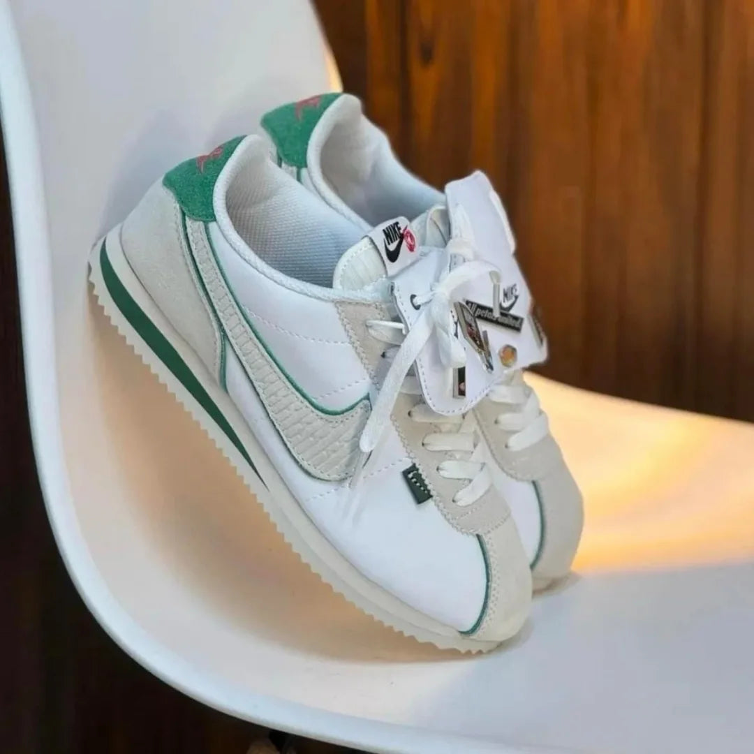 🔥NIKE CORTEZ - CREAM -HOMBRE