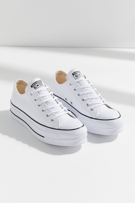 🔥CHUCK TAYLOR ALLSTAR EN PLATAFORMA BLANCA