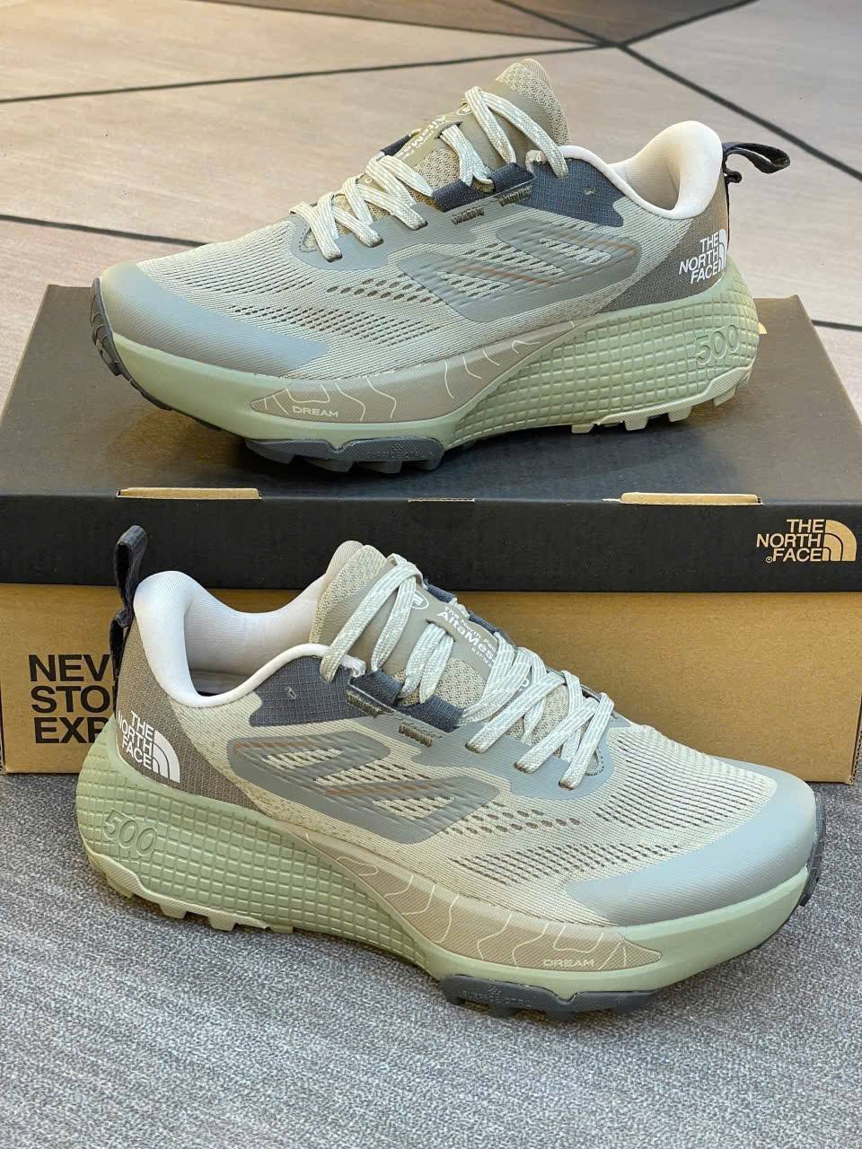 🔥THE NORTH FACE VECTIV - HIKING GREEN - HOMBRE