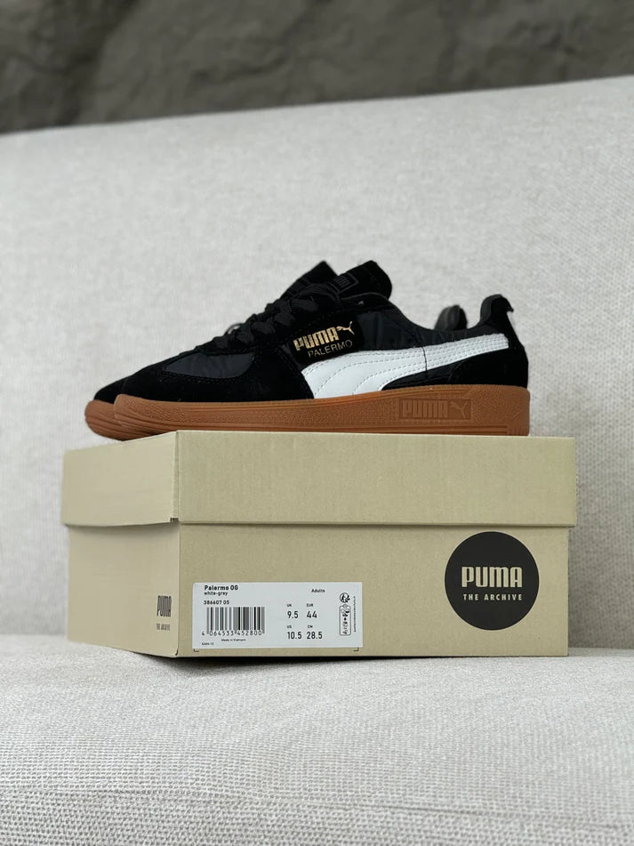 🔥PUMA PALERMO - NEGRO - HOMBRE