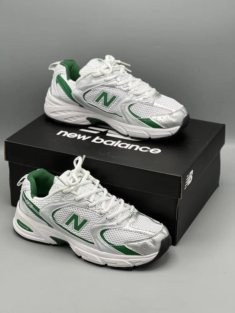 🔥NEW BALANCE 530 - BLANCO / VERDE - HOMBRE