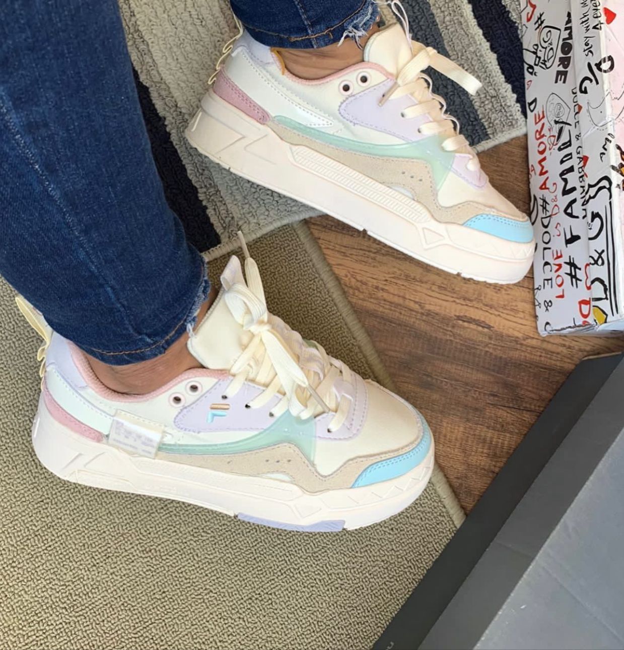 🔥FILA URBAN FUSION - PASTEL - MUJER