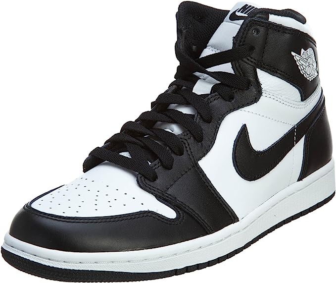🔥NIKE JORDAN RETRO 1 MID NEGRO / BLANCO - HOMBRE