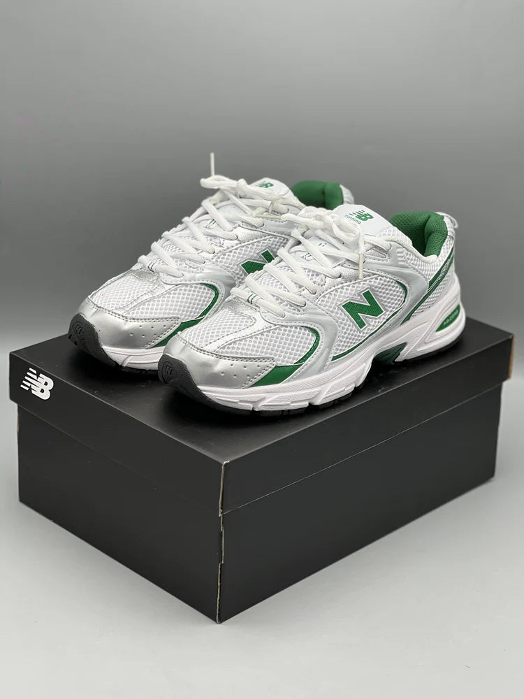 🔥NEW BALANCE 530 - BLANCO / VERDE - HOMBRE