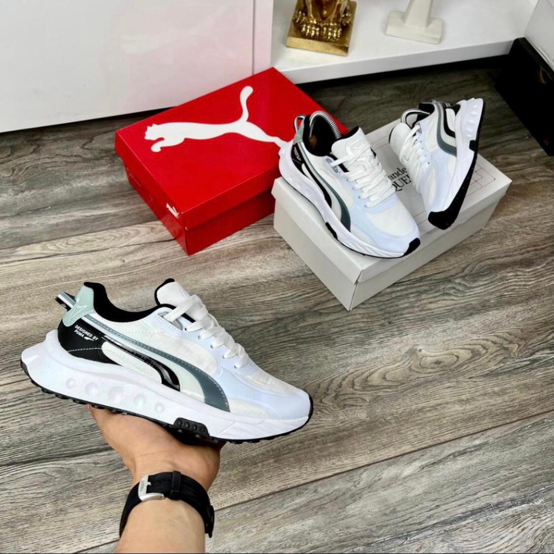 🔥PUMA WILD RIDER- BLANCAS V2 - HOMBRE