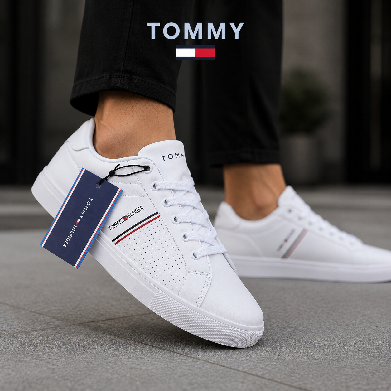 🔥TOMMY H LOW - B BLANCO - HOMBRE