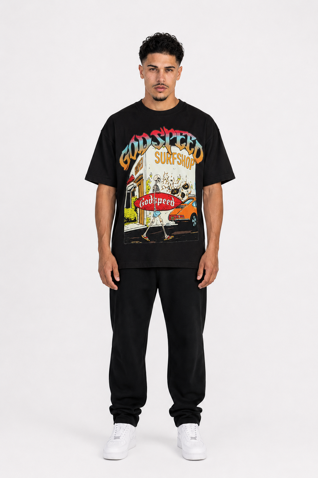 CAMISETA OVERSIZE HOMBRE SURFER GDSPD 1.1