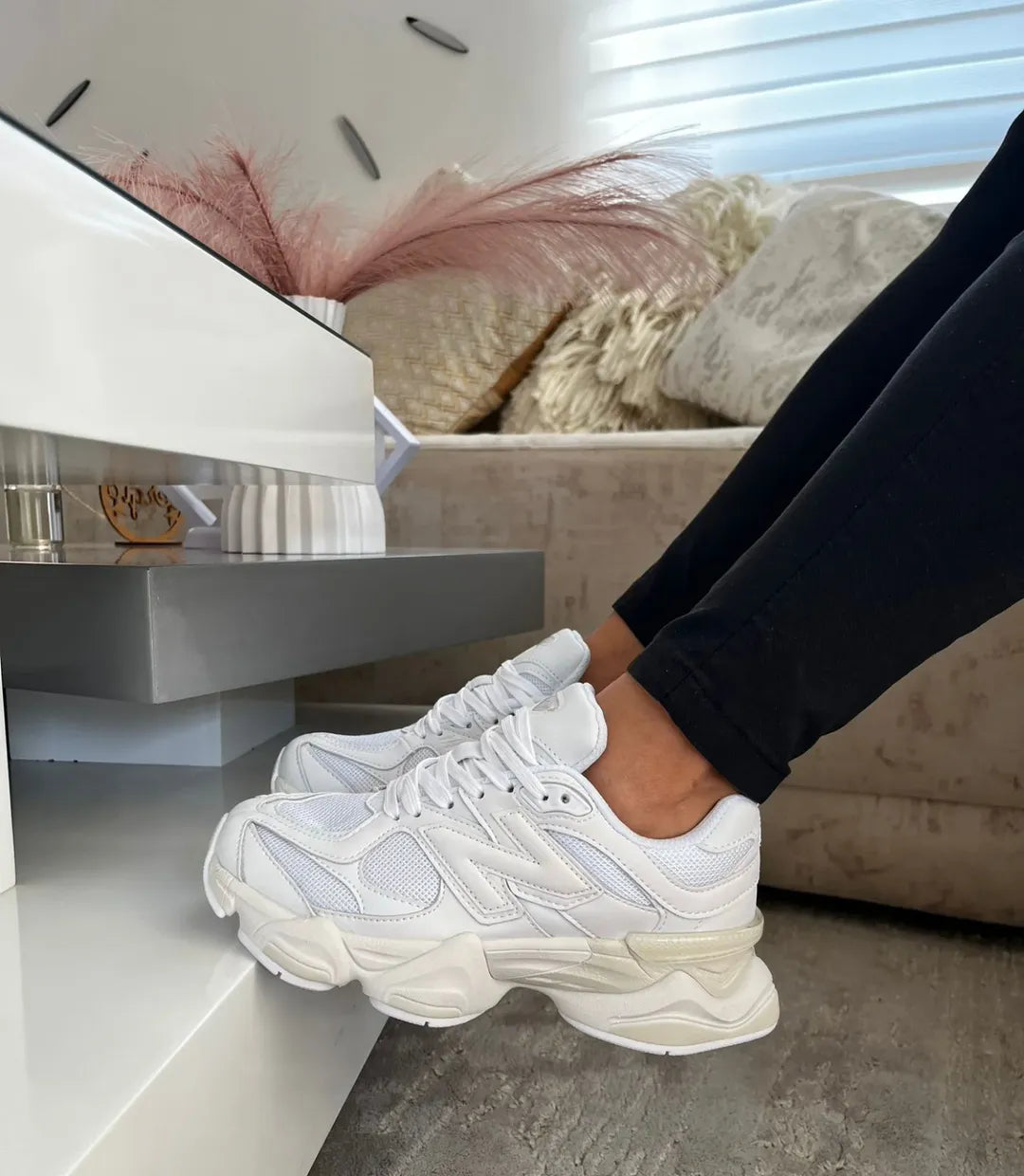 🔥NEW BALANCE 9060 - BLANCO UVB 3 - MUJER
