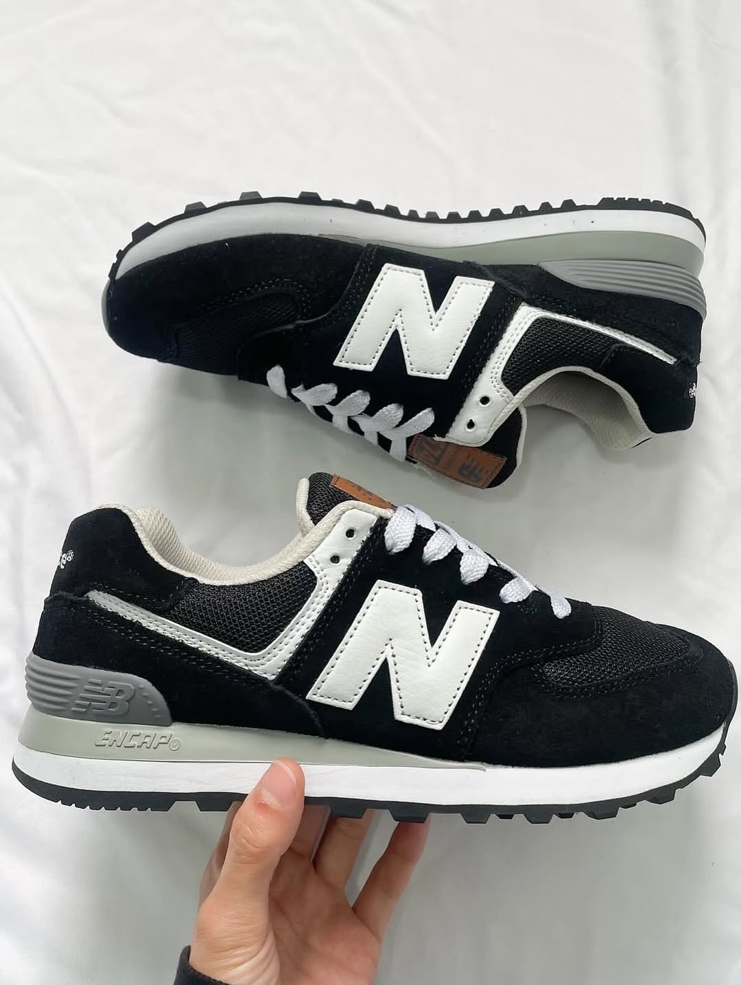🔥New Balance 574 - NEGRO V2 - MUJER