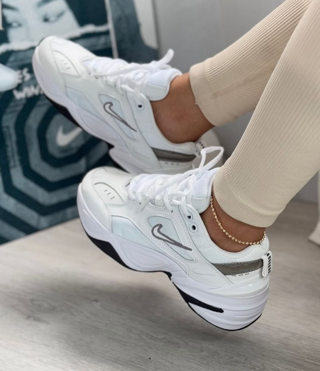 🔥NIKE AIR TEKNO - BLANCO - MUJER
