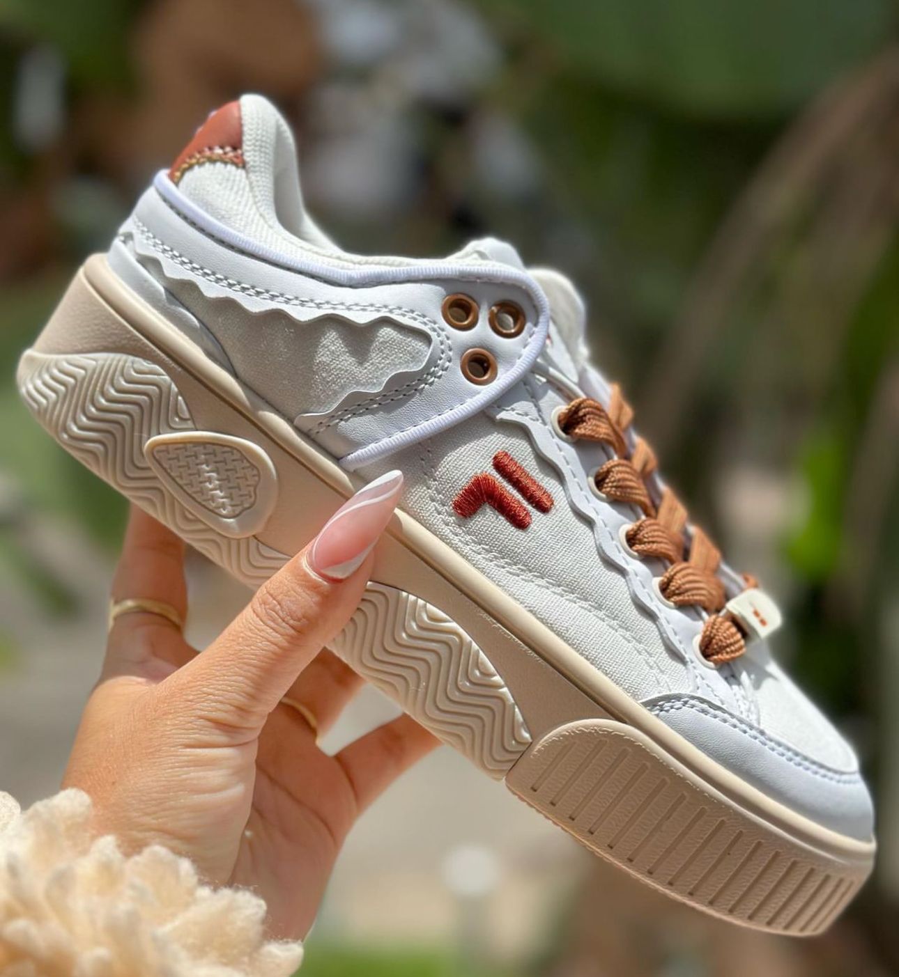 🔥FILA URBAN STACK - BLANCO - MUJER
