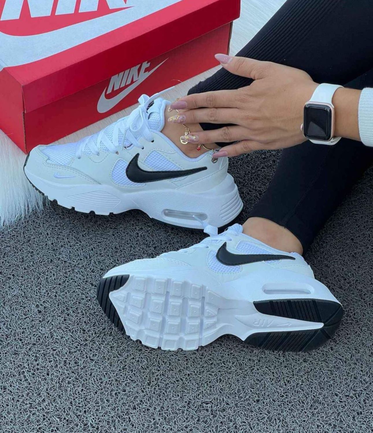 🔥NIKE FUSION - BLANCO - MUJER – veinte doce