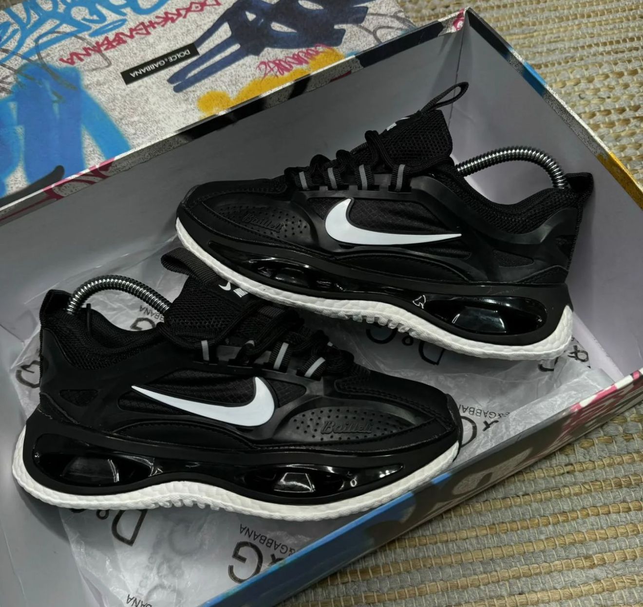 🔥NIKE BAILLELI - NEGRO - HOMBRE