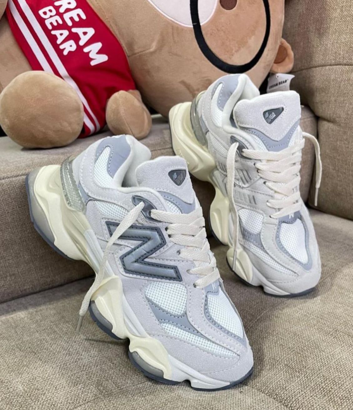 🔥NEW BALANCE 9060 - GRIS - MUJER