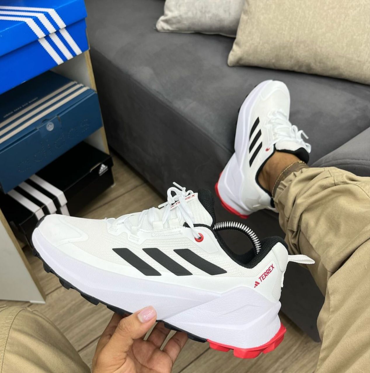 🔥ADIDAS TRX - BLANCO - HOMBRE