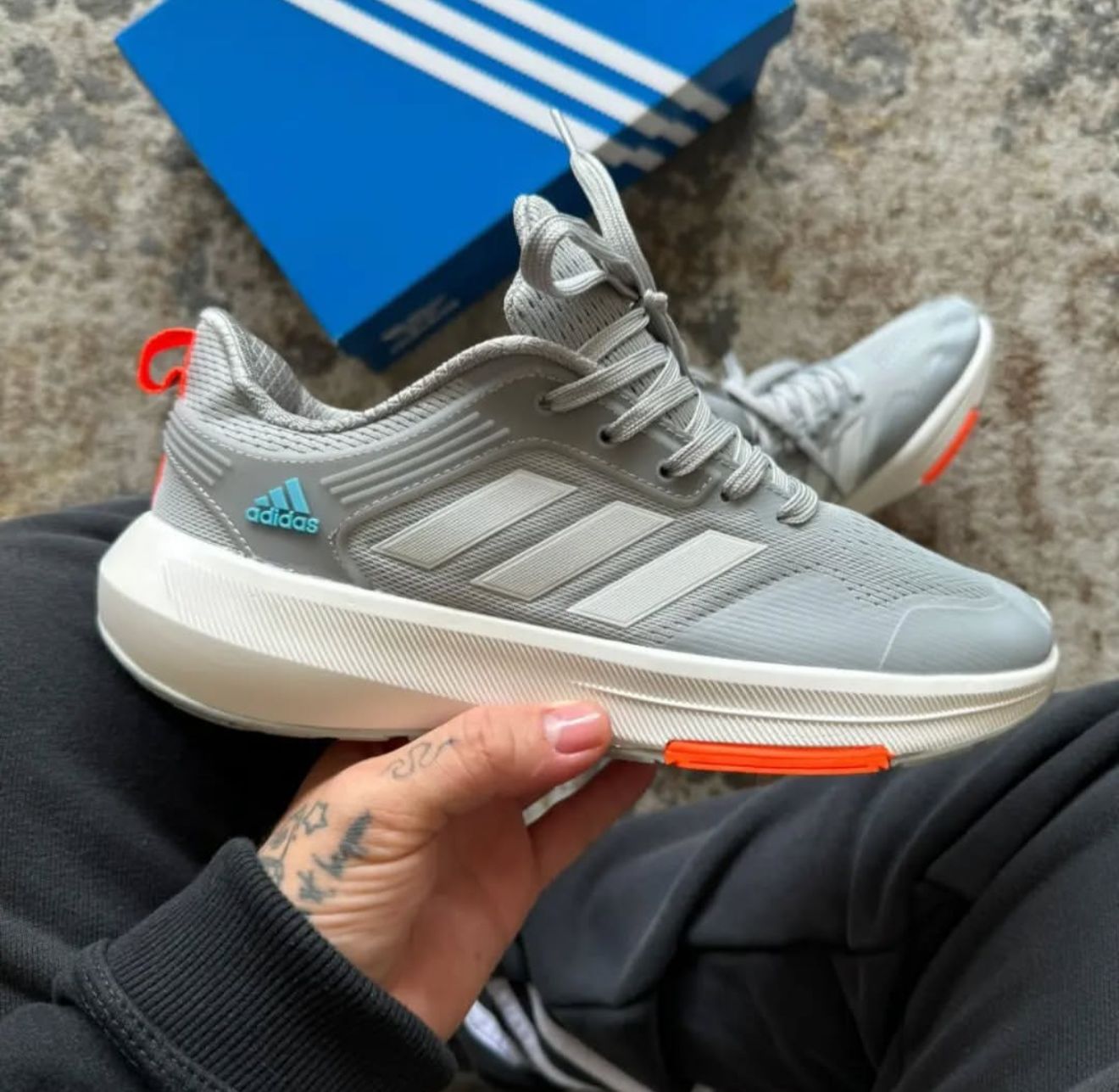 🔥ADIDAS RACER 25 - GRIS - HOMBRE