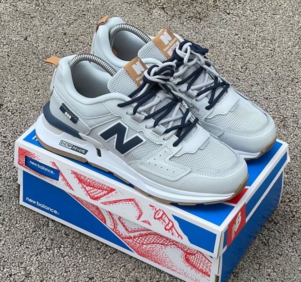 🔥NEW BALANCE 999 - AZUL BSCS - HOMBRE