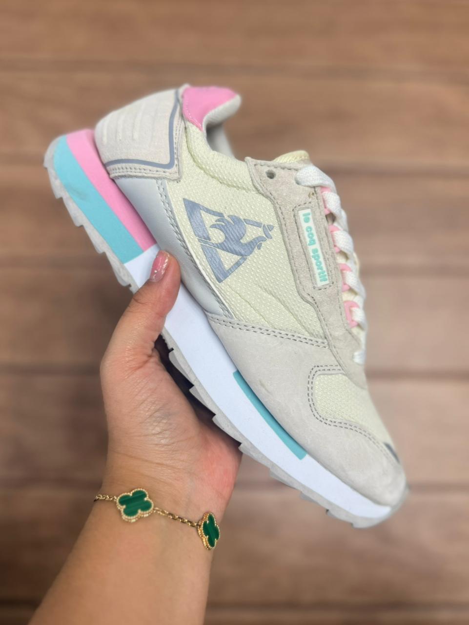 🔥LECOQ RETRO RUNNER - PASTEL V2- MUJER