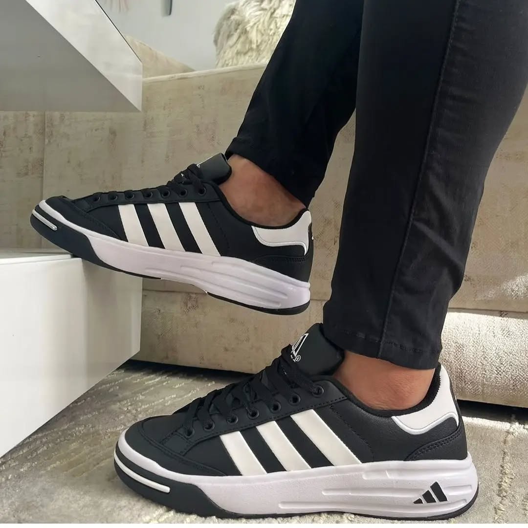 🔥ADIDAS NASTASE - NEGRO - HOMBRE