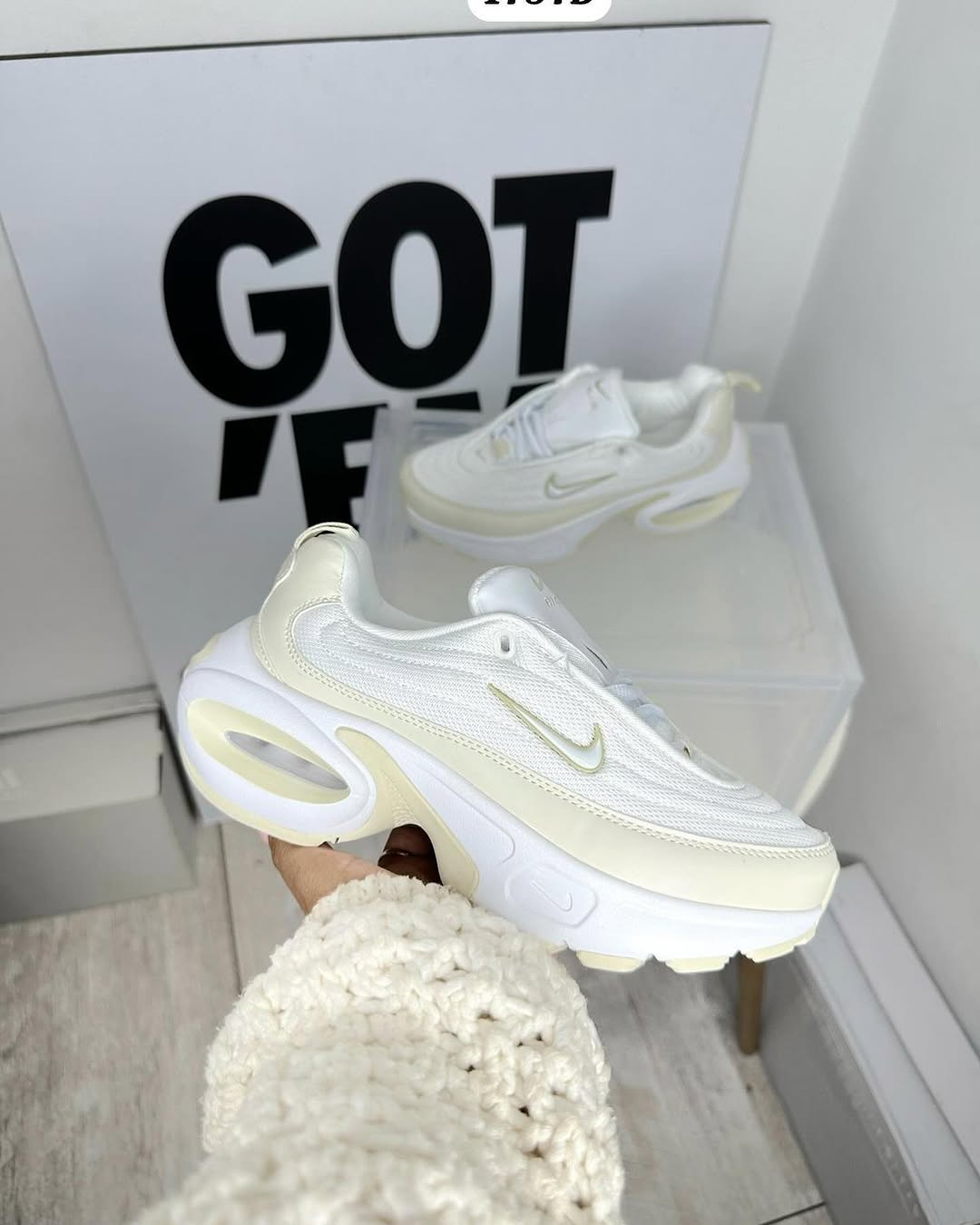 🔥NIKE AIR MAX PORTAL - CREAM - MUJER