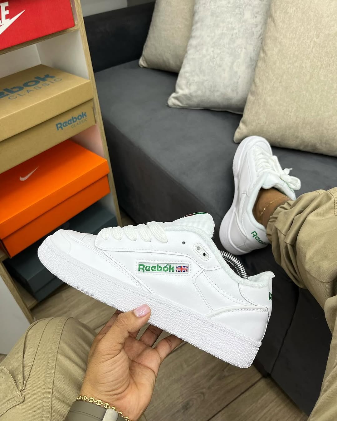 🔥REEBOK CLUB C85 - CLASSIC - HOMBRE