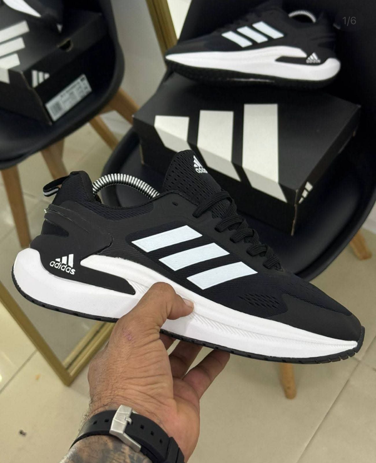 🔥ADIDAS BOUNCE 2.0 - NEGROV2 - HOMBRE