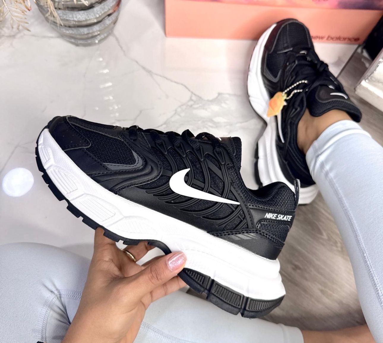 🔥NIKE V5K - NEGRO - MUJER