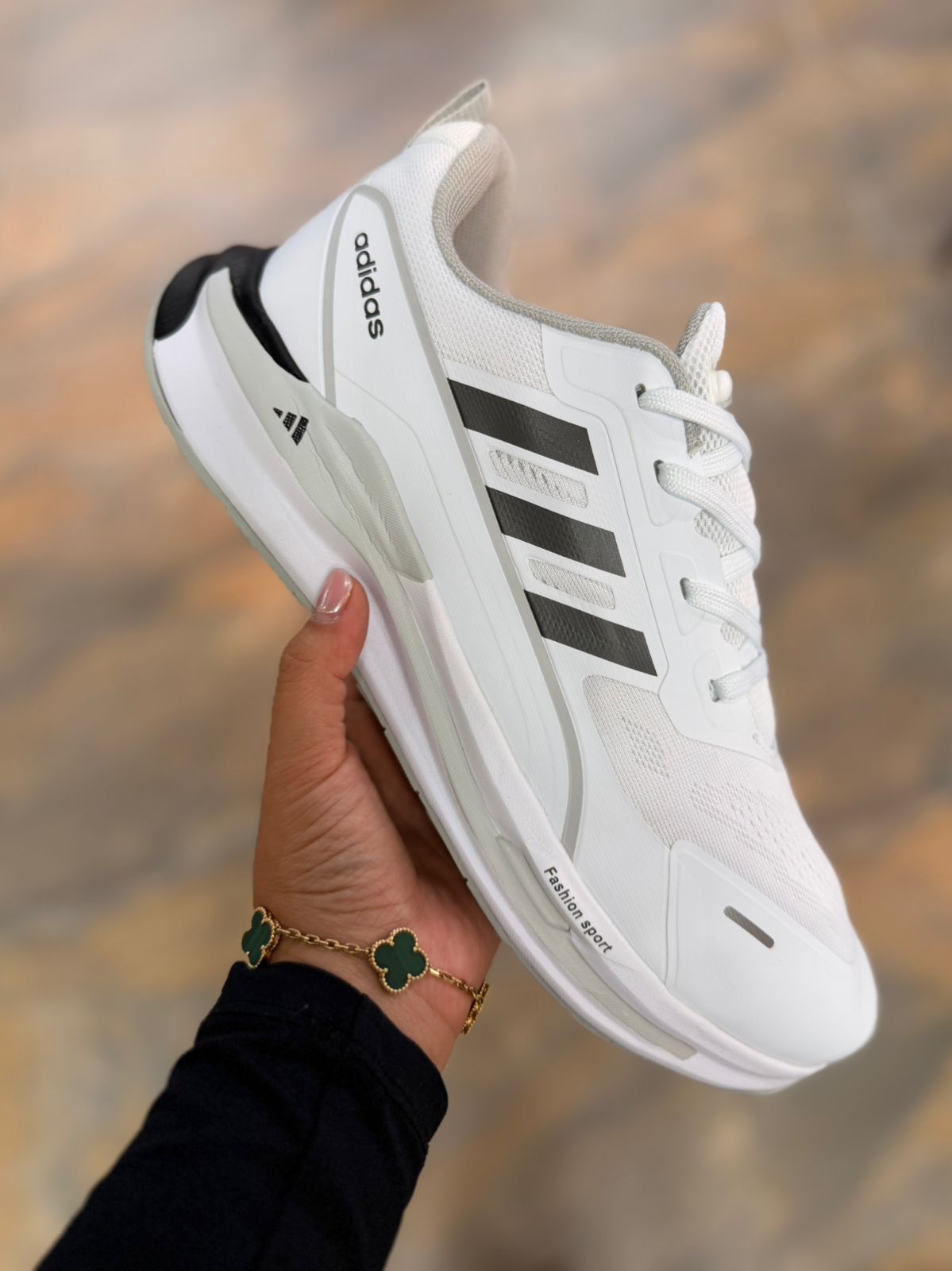 🔥ADIDAS FASHION RUN - BLANCO - HOMBRE