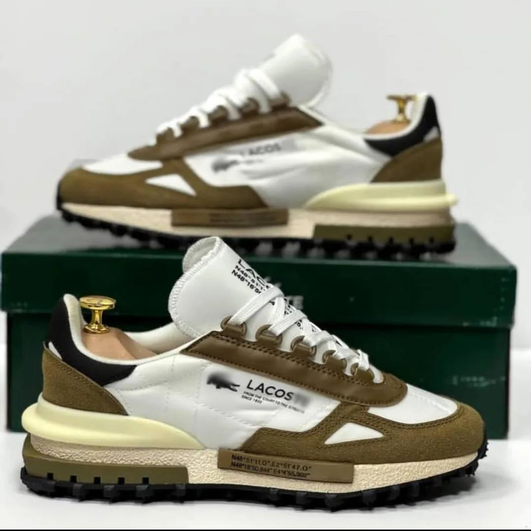 🔥LACOSTE RETRO - OLIVE - HOMBRE