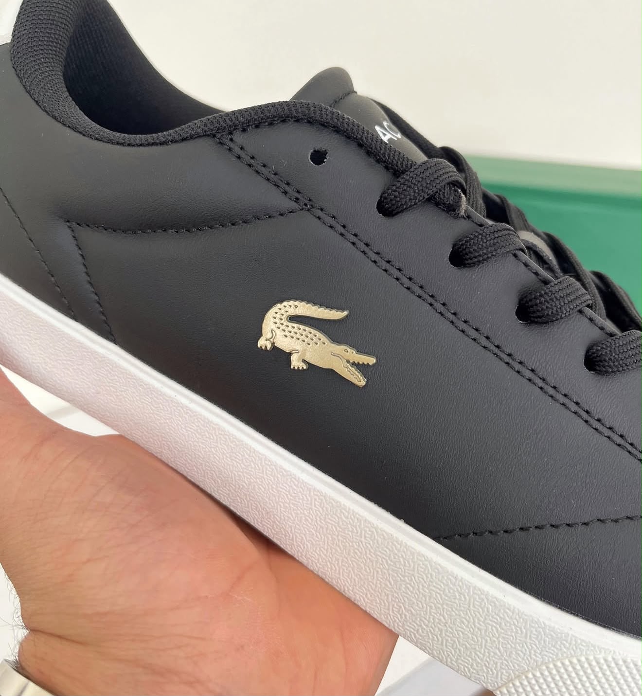 🔥LACOSTE CLASSICS 2 - T NEGRO - HOMBRE