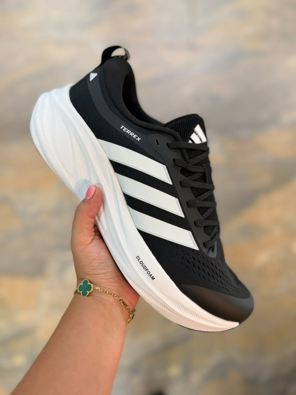 🔥ADIDAS CLOUDFOAM 6 - NEGRO - HOMBRE