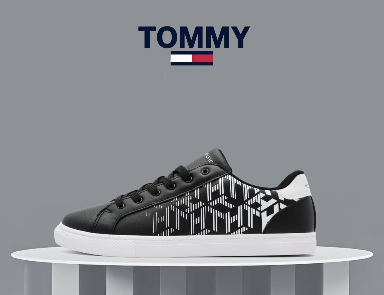🔥TOMMY H LOW - B BLACK - HOMBRE