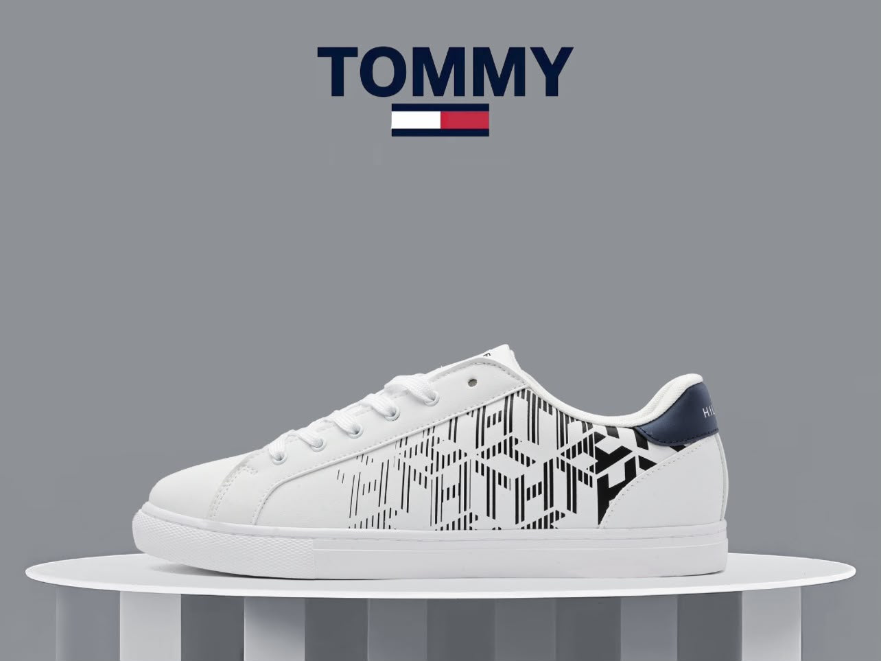 🔥TOMMY H LOW - B WHITE - HOMBRE
