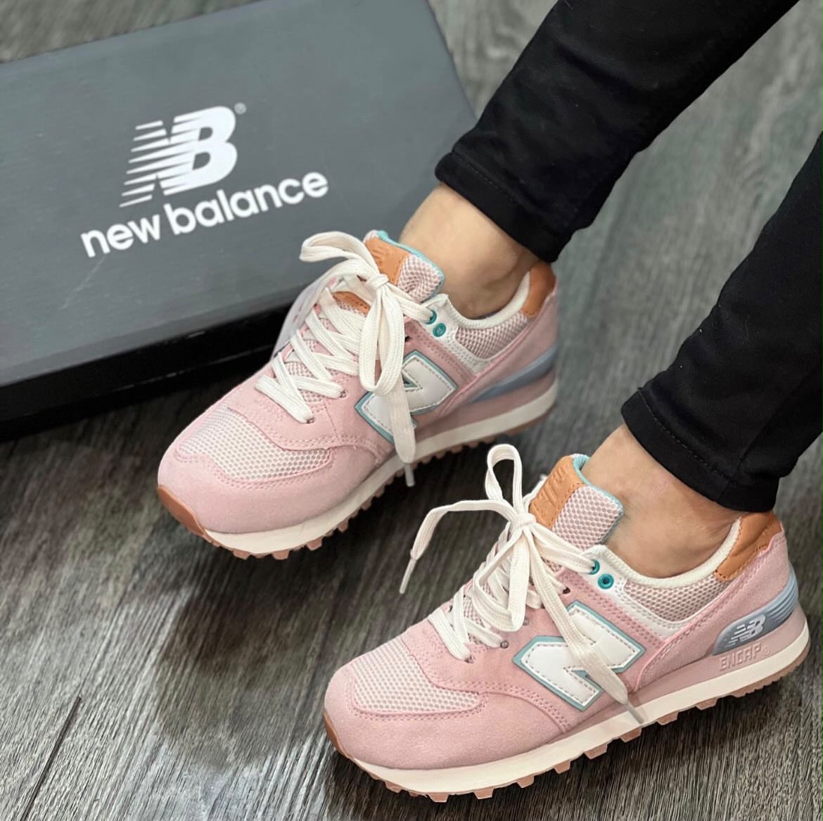 🔥New Balance 574 - PASTEL RR - Mujer
