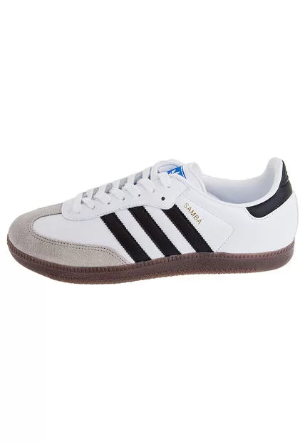 🔥ADIDAS SAMBA - CLASSIC WHITE - HOMBRE