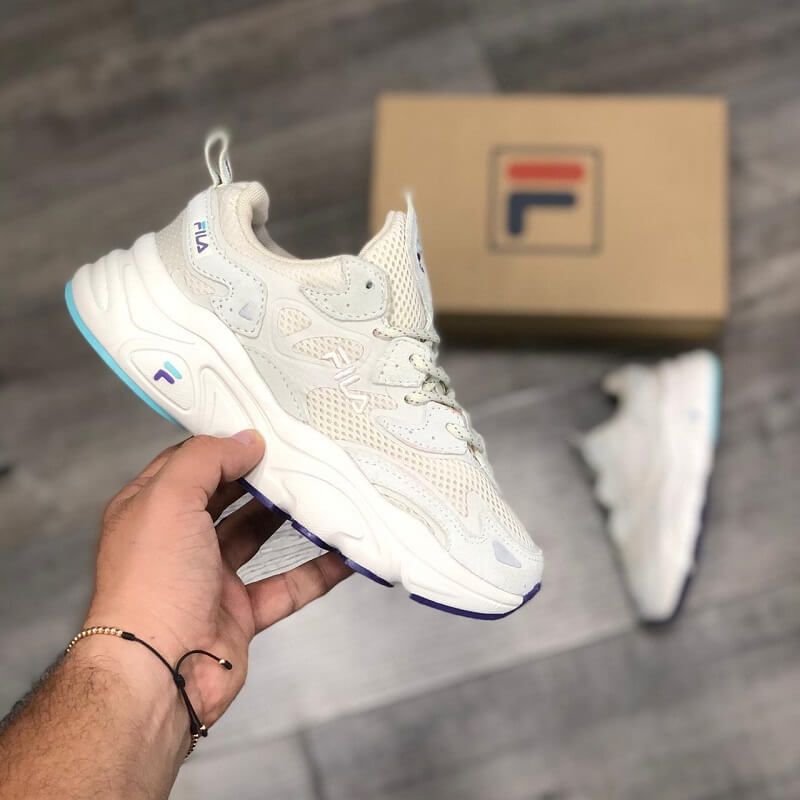 🔥FILA SPORT - RETRO V4 BLANCO - MUJER