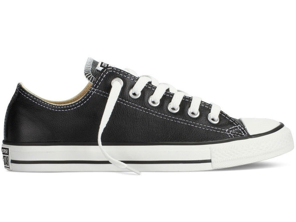 🔥CHUCK TAYLOR ALLSTAR NEGRO - CUERO