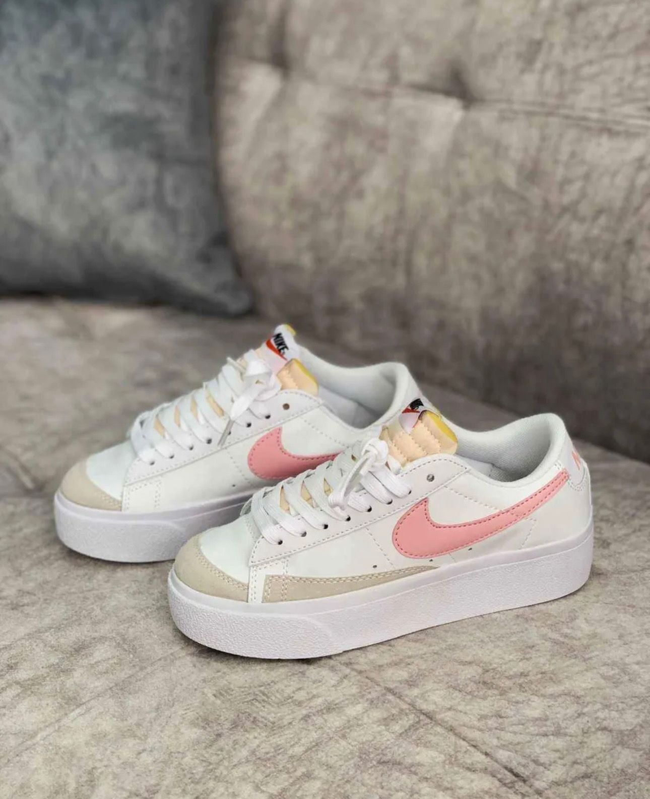 🔥NIKE BLAZER ROSA - PLATAFORMA - MUJER