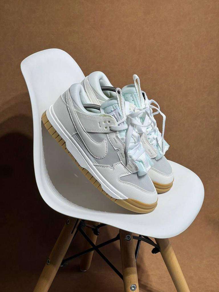 🔥NIKE DUNK LOW - JUMBO WHITE - UNISEX