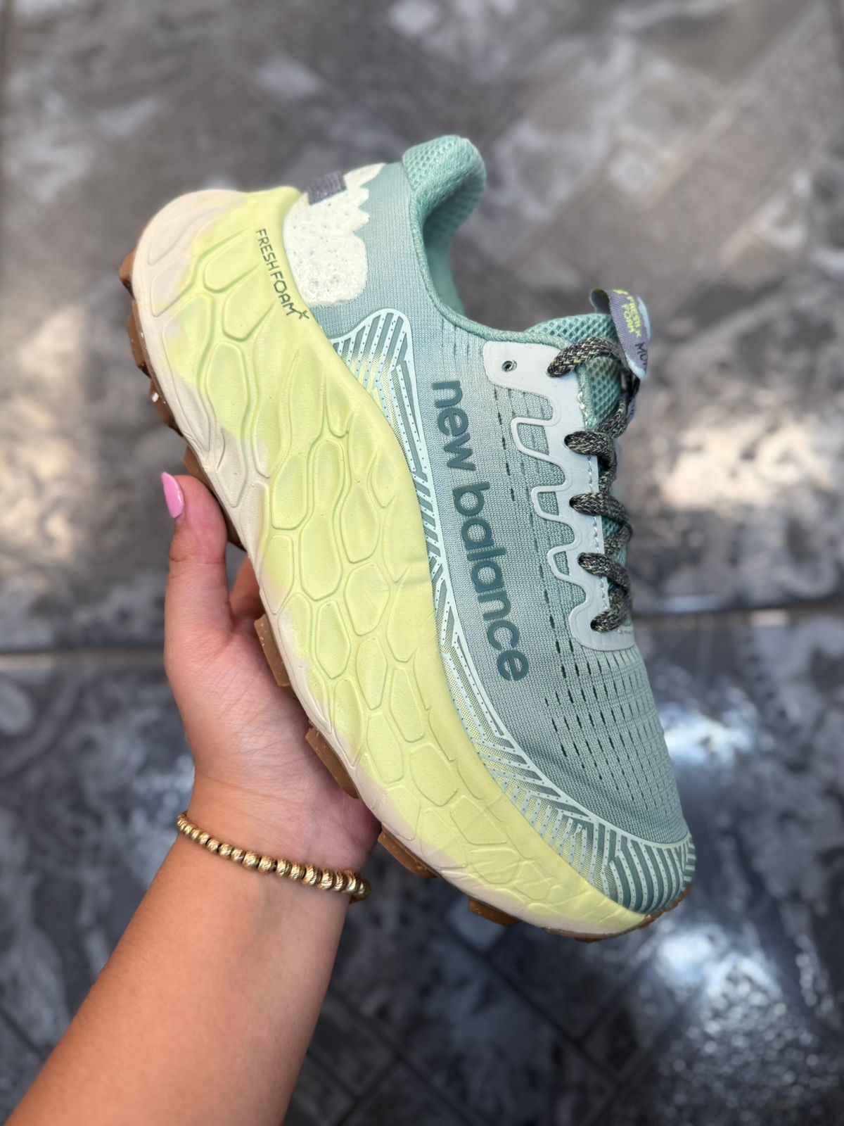 🔥NEW BALANCE FRESH FOAM - MINT - MUJER