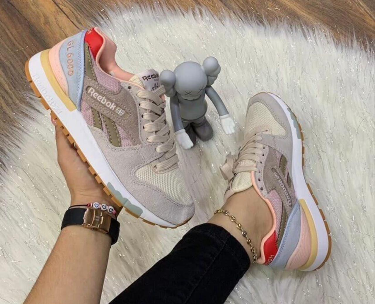 🔥REEBOK GL 6000 - PASTEL - MUJER